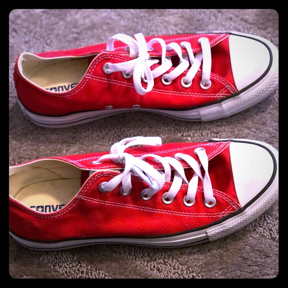 Red Chuck Taylor All Star Low Top